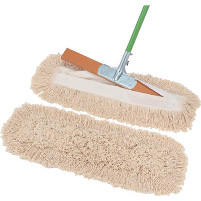 モップスペア 白 幅 90cm マジックテープ止式 S-3931