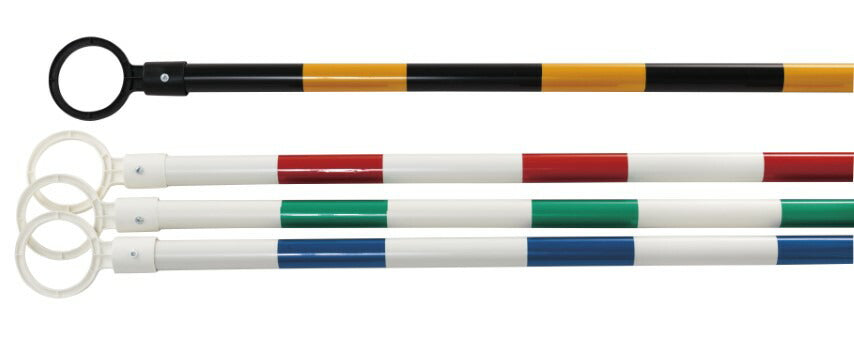 コーン用バー2m 白×赤 S-4126
