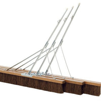 コートブラシ シダ 補強入 フック付 120cm S-4183