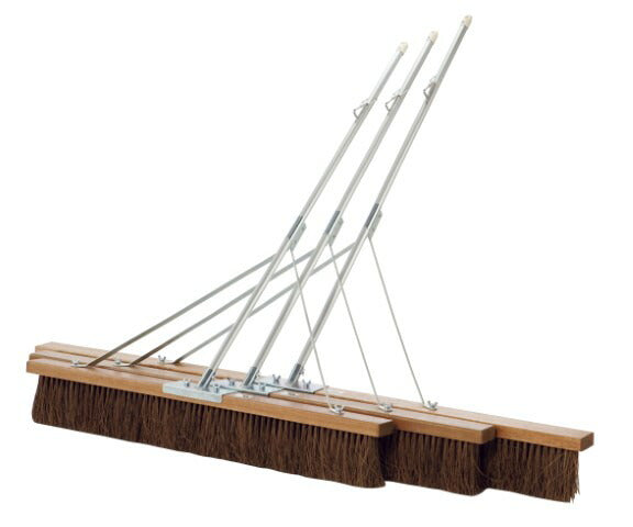 コートブラシ シダ 補強入 フック付 120cm S-4183