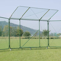 バックネット 9×4 移動式 ヒサシ付 S-4441