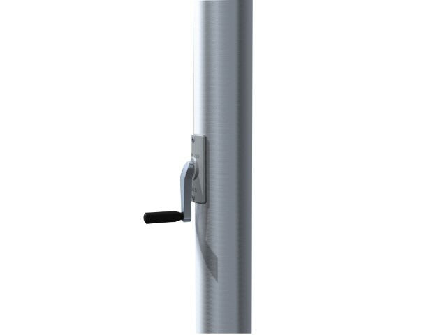 フラッグポール 7m ハンドル型 埋込式 S-4538