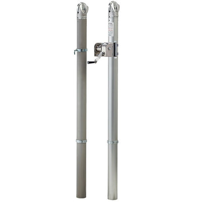 テニス支柱 アルミ スチール製巻器 S-4872