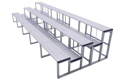 折リタタミ式 アルミ製観覧席 3段5連セット S-7011