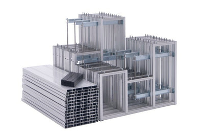 折リタタミ式 アルミ製観覧席 3段5連セット S-7011