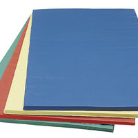 軽量ワイドカラーマット(スベリ止付) 100×200×2 レッド S-8663
