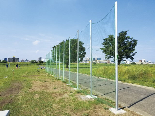 アルミフェンス柱 抜差式 H4m S-9202