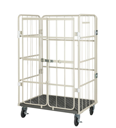 三和体育 イージーコンテナ 扉付 950×800 学校 体育用品 S-KNP4