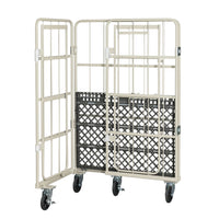 三和体育 イージーコンテナ 扉付 850×650 学校 体育用品 S-KNP3