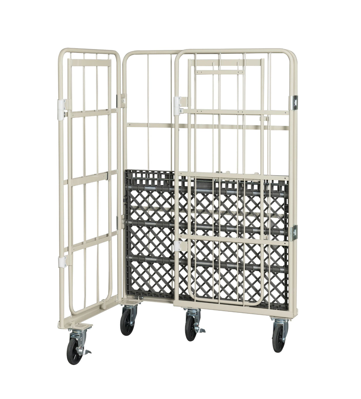 三和体育 イージーコンテナ 扉付 850×600 学校 体育用品 S-KNP2