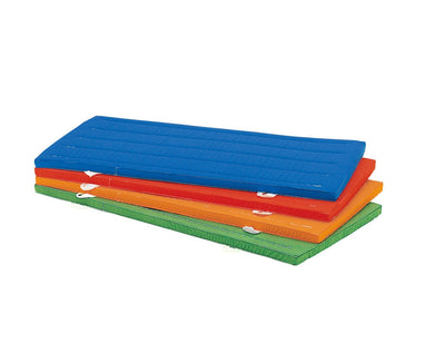 エコカラー合成スポンジマット 5cm厚・連結式・すべり止め付 90×180×5cm T2824