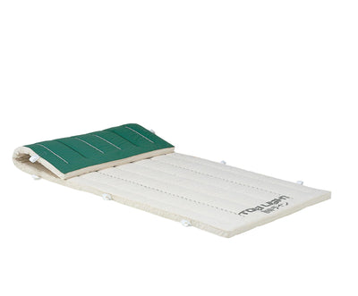 指導ライン入りコンビネーションマット 5cm厚 9号帆布 すべり止め付 120×600×5cm T1334