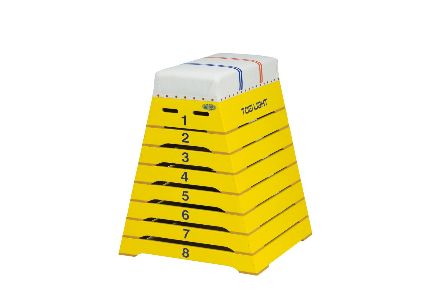 カラー跳び箱8段 T2808